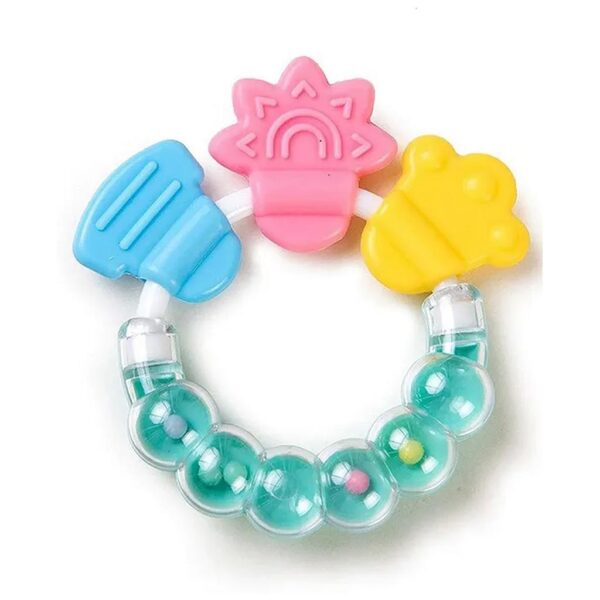 Numum Silicone Ring Teether - Multicolor ( color and design may vary)