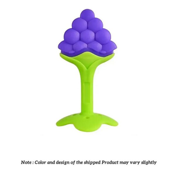 Numum Baby Bpa Free Natural Organic Freezer Safe Silicone Teething - (Blue Fruit Teether)( Color And Design May Vary)