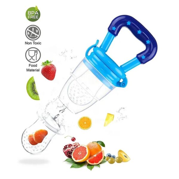 Numum Silicone Fruit And Food Nibbler- Multicolor ( Color And Design May Vary)